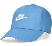 Nike - Gorra Club, Unisex, Blue Beyond-White