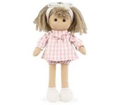 Muñeca Pasito Play Cris Tom Vichy Rosa 30 cm