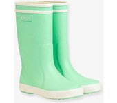 Botas de agua Lolly Pop AIGLE® verde claro liso
