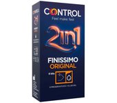 Control Preservativos Finissimo 2 En 1 6 Unidades