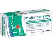 Deratin Complex 30 Comprimidos Para Chupar Sabor Menta