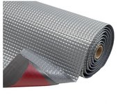 NOTRAX Estera para puesto de trabajo Sky Trax®, anchura 910 mm por m lin., gris