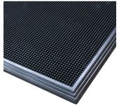 NOTRAX Estera desinfectante Sani-Trax®, L x A 810 x 610 mm, negro