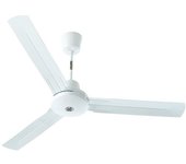 kaiserkraft Ventilador de techo TDA, Ø del aspa 1600 mm, pintura gris luminoso
