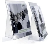 DURABLE Expositor de folletos DIN A4, H x A x P 306 x 212 x 125 mm, UE 6 unid.