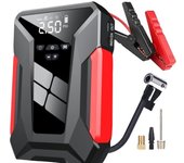 Klack Arrancador de Baterías para Coche con Compresor de Inflado de Ruedas, Linterna y Powerbank