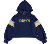 Sudadera levi's full sleeve high rise girl dark blue