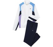 Chándal lacoste sport tennis colorblock hombre white