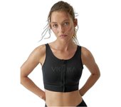 Sujetador deportivo born living yoga raw black mujer