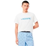 Camiseta de pijama lacoste pyjama tee-shirt hombre blanco