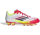 Botas de fútbol adidas f50 league mg infantil blanco