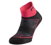Calcetines de running lurbel race three negro/fucsia