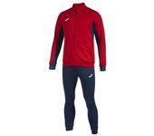 Chándal de fútbol joma derby hombre/niño rojo marino