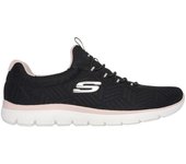 Zapatillas skechers summits-artistry chi mujer negro
