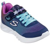 Zapatillas skechers flicker flash niña navy synthetic/multi trim