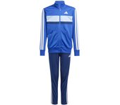 Chandal adidas 3 bandas tiberio infantil azul/blanco