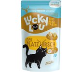 Lucky Lou Adult 16 x 125 g - Aves de corral y venado