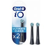 Oral-B iO Ultimate Clean 80335625 cepillo de cabello 2 pieza(s) Negro