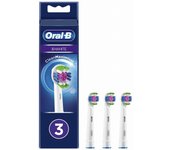 Oral-B 3D White 80338474 cepillo de cabello 3 pieza(s) Blanco