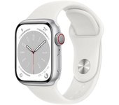 APPLE WATCH SERIES 8 GPS + CELL 41MM SILVER ALUMINIUM + CORREA SPORT