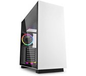 Sharkoon Pure Steel RGB Cristal Templado USB 3.1 Blanca