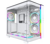 Montech KING 95 PRO Cristal Templado USB 3.2 Blanco