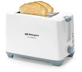 Orbegozo TO 3020 Tostadora 2 Rebanadas 750W Blanca