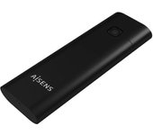 Aisens Carcasa Disco SSD M.2 NVMe USB 3.1 Gen2 Negra