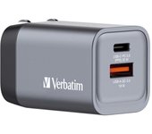 Verbatim GNC-35 Cargador GaN 35W Carga Rápida Gris