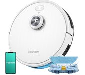 Tesvor S7 Pro Robot Aspirador 2 en 1 6000Pa Blanco