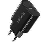 Ugreen 10191 Cargador Carga Rápida 20W USB-C Negro