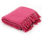 vidaXL Manta a rayas de algodón 220x250 cm en color Rosa y blanco/Negro/Azul marino y más