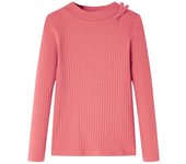 Camiseta infantil de manga larga color 116 en color Coñac/orange/Rosa envejecido y más