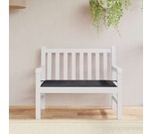 vidaXL Cojín de banco de jardín tela Oxford 120x50x3 cm en color Antracita/Azul/Beige y más | acolchados duraderos para sofás de jardín terraza exterior