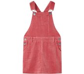 Vestido infantil pana 104 en color Rosa/Coñac