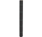vidaXL Membrana para malezas PP negra en dimensiones 1x10 m (100 g/m²)/1x10 m (150 g/m²)/1x100 m (100 g/m²) y más