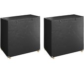 vidaXL Funda para banco balancín 2 uds en dimensiones 135x105x175 cm/215x150x130/150 cm/255x145x170 cm y más