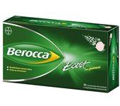 Berocca Boost Guaraná Vitaminas Rendimiento 30 comprimidos efervescentes