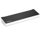 StarTech.com Dock USB-C para 3 Monitores 4K con 5 Puertos USB 3.2 5Gbps - HDMI y DisplayPort - Mac y Windows - Docking Station - PD 60W - Hub Ladrón de 5 Puertos USB de 5Gbps