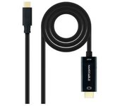 ADAPTADOR NANO CABLE USB-C MACHO / HDMI MACHO 1.8M
