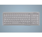 Active Key АК-7000 teclado USB AZERTY Alemán Blanco