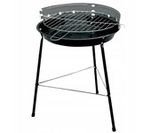 Master Grill MG930 Barbacoa Parrilla para Jardín Terraza Parrilla de Carbón Redonda Diámetro 32,5 cm