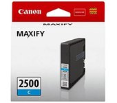 Canon PGI-2500 C Cartucho de tinta original Cian para Impresora de Inyeccion de tinta Maxify MB5050-MB5150-MB5155-MB5350-MB5450-MB5455-iB4050-iB4150