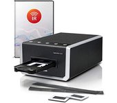 Plustek OpticFilm 135i Escáner de negativos/diapositivas 7200 x 7200 DPI Negro, Plata