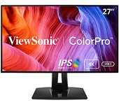 Viewsonic VP2768A-4K pantalla para PC 68,6 cm (27") 3840 x 2160 Pixeles 4K Ultra HD LED Negro