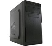 LC-Power 2014MB Midi ATX Tower Negro - Caja de ordenador (Midi ATX Tower, PC, Metal, Negro, Micro ATX,Mini-ITX, 13,5 cm)