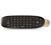 Hamlet XRFKEYAIRM teclado para móvil QWERTY USB Negro