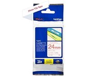 Brother TZE-252 cinta para impresora de etiquetas Rojo sobre blanco