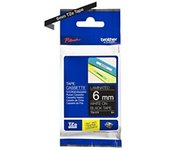 Brother TZE315 cinta para impresora de etiquetas Blanco sobre negro TZe