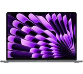 Apple MacBook Air Apple M M3 Portátil 38,9 cm (15.3") 16 GB 256 GB SSD Wi-Fi 6E (802.11ax) macOS Sequoia Gris